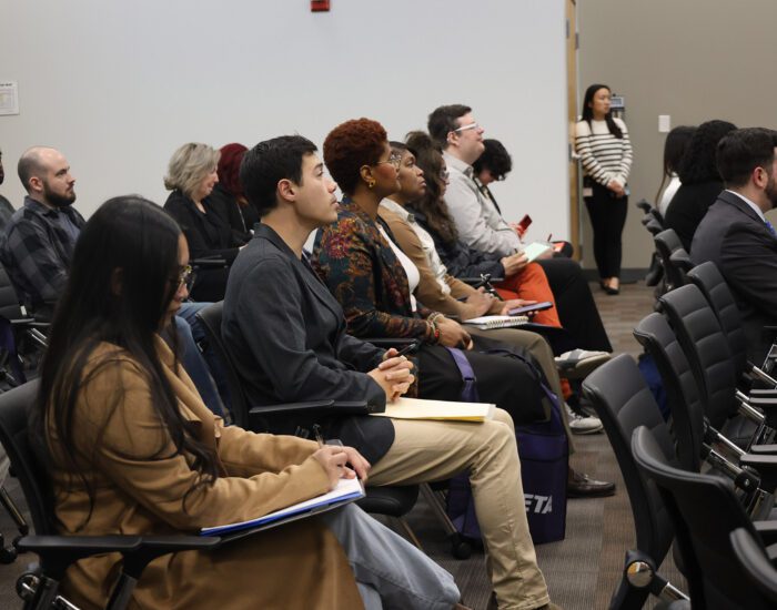 Students in a classroom